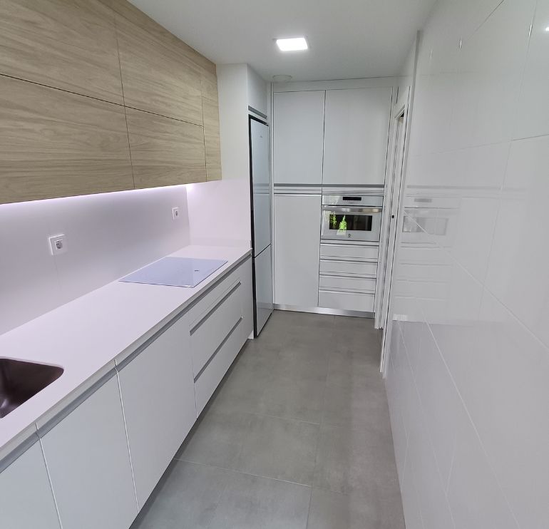 Cocina minimalista en Córdoba